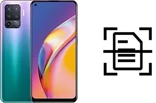 Scan document on an Oppo Reno5 F