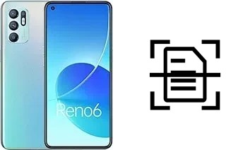 Scan document on an Oppo Reno6