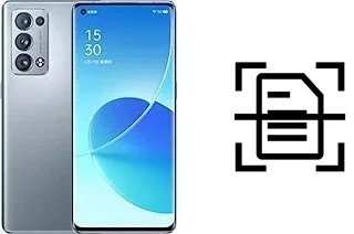 Scan document on an Oppo Reno6 Pro+ 5G