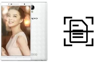 Scan document on an Oppo U3