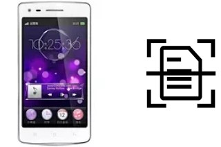 Scan document on an Oppo U701 Ulike