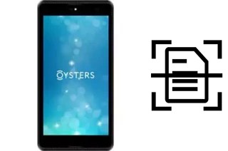 Scan document on an Oysters Antarctic E