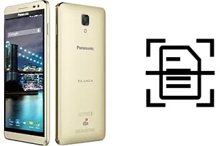 Scan document on a Panasonic Eluga I2