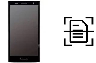 Scan document on a Panasonic Eluga Power