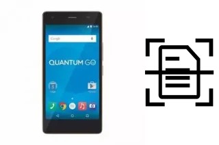 Scan document on a Quantum Go