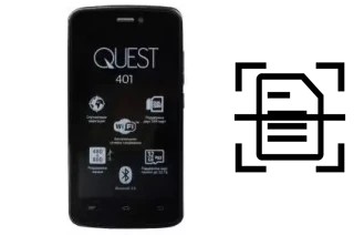 Scan document on a Qumo QUEST 401