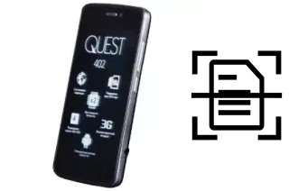 Scan document on a Qumo QUEST 402