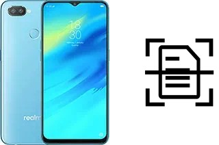 Scan document on a Realme 2 Pro