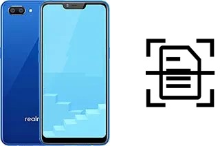 Scan document on a Realme C1