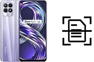 Scan document on a Realme 8i