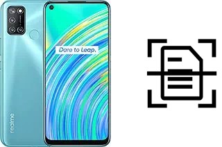 Scan document on a Realme C17