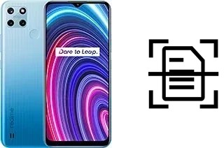 Scan document on a Realme C25Y