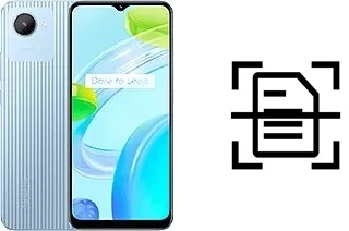 Scan document on a Realme C30