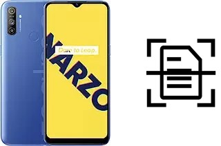 Scan document on a Realme Narzo 10A