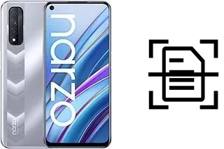 Scan document on a Realme Narzo 30