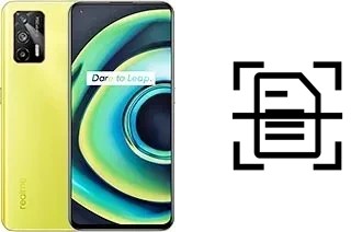 Scan document on a Realme Q3 Pro 5G