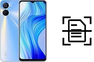 Scan document on a Realme V20