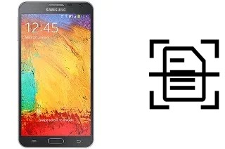 Scan document on a Samsung Galaxy Note 3 Neo