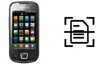 Scan document on a Samsung I5800 Galaxy 3