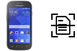 Scan document on a Samsung Galaxy Ace Style