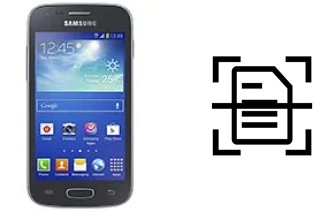 Scan document on a Samsung Galaxy Ace 3