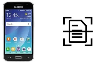 Scan document on a Samsung Galaxy Amp 2