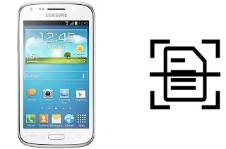 Scan document on a Samsung Galaxy Core I8260