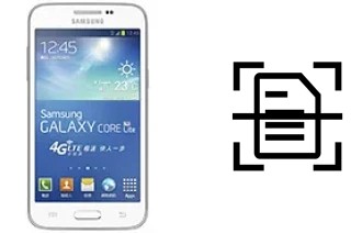 Scan document on a Samsung Galaxy Core Lite LTE