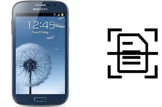 Scan document on a Samsung Galaxy Grand I9082