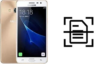 Scan document on a Samsung Galaxy J3 Pro