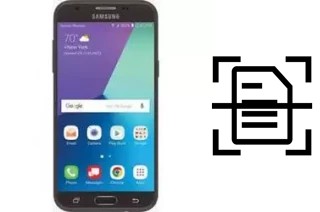 Scan document on a Samsung Galaxy J3 Eclipse