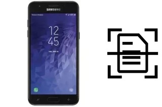 Scan document on a Samsung Galaxy J3 Orbit