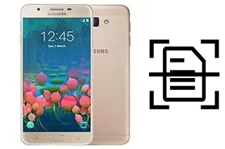 Scan document on a Samsung Galaxy J5 Prime (2017)