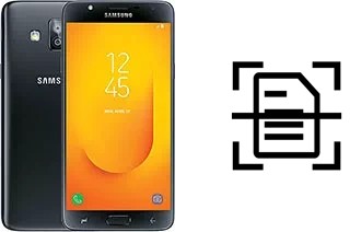 Scan document on a Samsung Galaxy J7 Duo