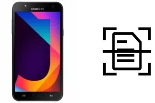 Scan document on a Samsung Galaxy J7 Neo