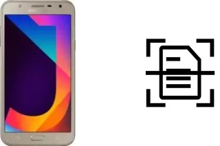 Scan document on a Samsung Galaxy J7 Nxt