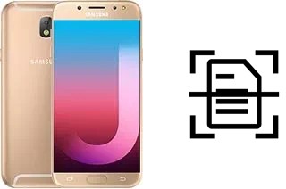 Scan document on a Samsung Galaxy J7 Pro