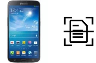 Scan document on a Samsung Galaxy Mega 6.3 I9200