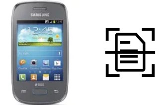 Scan document on a Samsung Galaxy Pocket Neo S5310