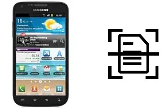 Scan document on a Samsung Galaxy S II X T989D