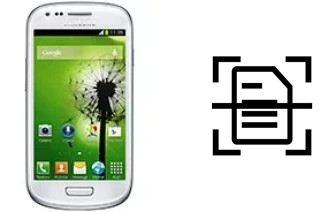 Scan document on a Samsung I8200 Galaxy S III mini VE