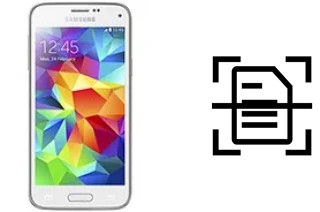 Scan document on a Samsung Galaxy S5 mini