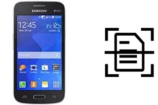 Scan document on a Samsung Galaxy Star 2 Plus