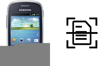 Scan document on a Samsung Galaxy Star S5280