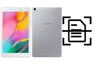 Scan document on a Samsung Galaxy Tab A 8.0 (2019)