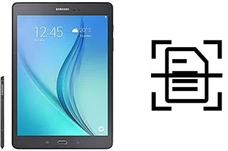 Scan document on a Samsung Galaxy Tab A 9.7 & S Pen