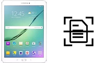 Scan document on a Samsung Galaxy Tab S2 9.7 Wi-Fi