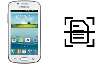 Scan document on a Samsung Galaxy Trend II Duos S7572