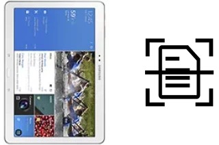 Scan document on a Samsung Galaxy Tab Pro 10.1 LTE