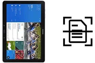 Scan document on a Samsung Galaxy Tab Pro 12.2 LTE